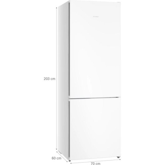 Frigorífico Combi Siemens iQ300 KG49NVWDG Total No frost 203 cm 440 L D Branco