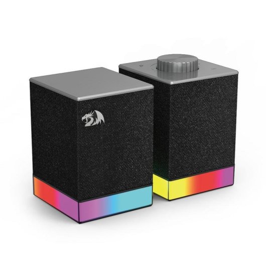 Altavoces Redragon Bluetooth 2.0 10W avec éclairage RGB et contrôle tactile
