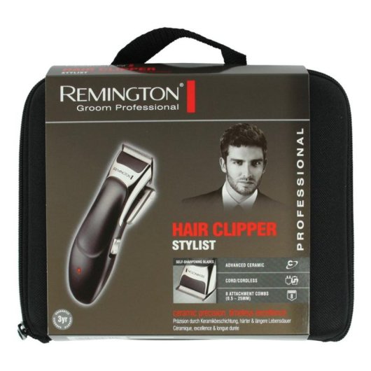 Tagliacapelli Remington HC363C Senza Fili 8 Lunghezze 40min 1 Pettine Kit Professionale