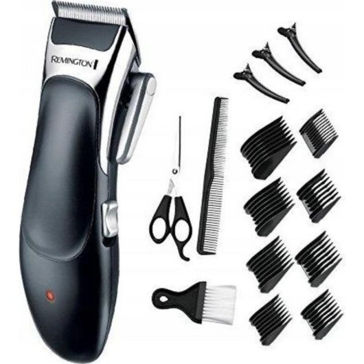 Tagliacapelli Remington HC363C Senza Fili 8 Lunghezze 40min 1 Pettine Kit Professionale