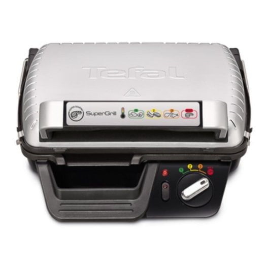 Parrilha Elétrica Tefal GC450B32 Negro Inox Giratória Retangular