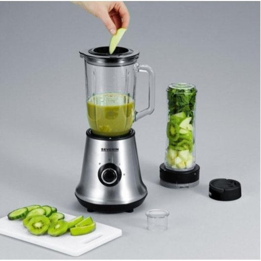 Frullatore a boccale Severin SM 3737 1 L 500 W Acciaio inossidabile