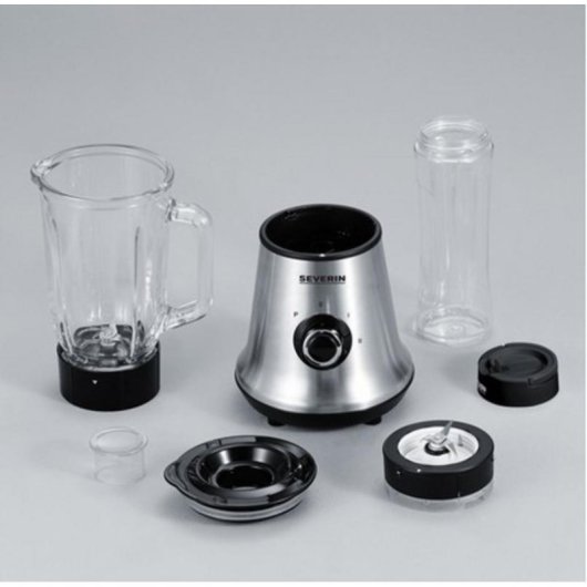 Frullatore a boccale Severin SM 3737 1 L 500 W Acciaio inossidabile