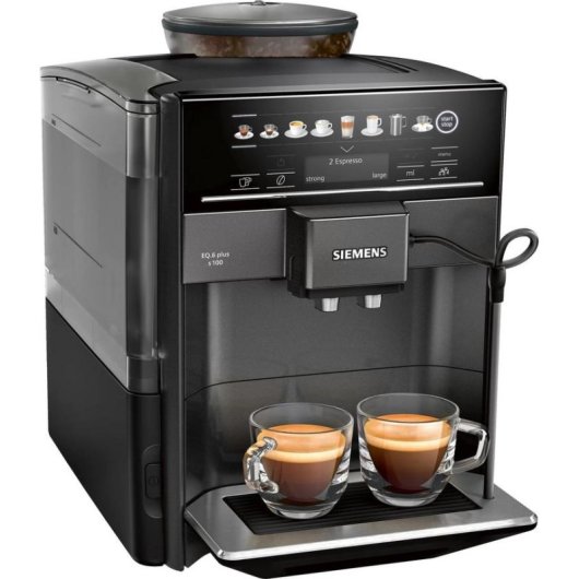 Cafetière expresso superautomatique Siemens EQ.6 plus s100 1,7 L 15 Bars noire