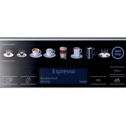 Cafetière expresso superautomatique Siemens EQ.6 plus s100 1,7 L 15 Bars noire
