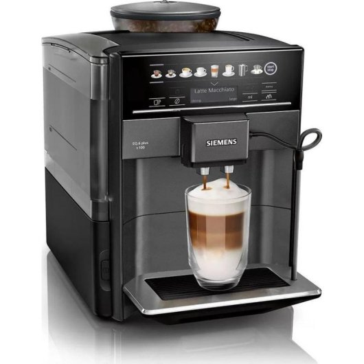 Cafetière expresso superautomatique Siemens EQ.6 plus s100 1,7 L 15 Bars noire