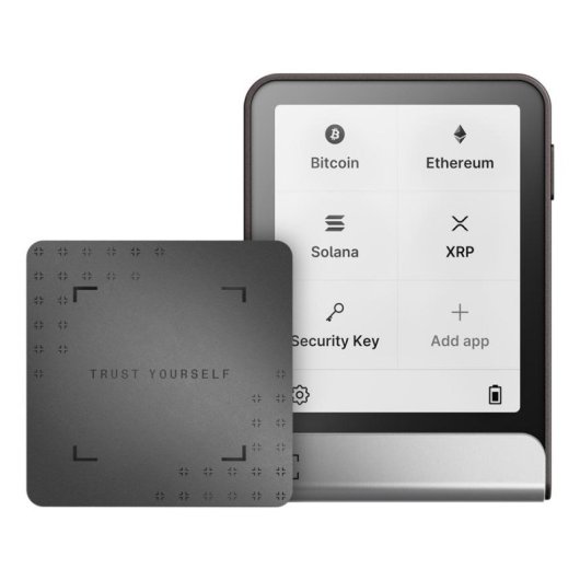 Carteira Offline Ledger Flex Bitcoin Ethereum NFT Cinzento Graphite
