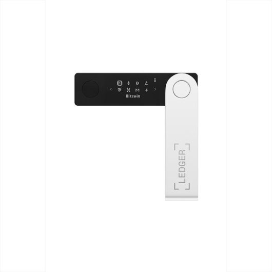 Monedero offline Ledger Nano X para criptomonedas Bitcoin Ethereum NFT Negro