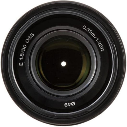 Objektiv Sony SEL50F18 50 mm F1.8 OSS Stabilisierung Mount E Schwarz
