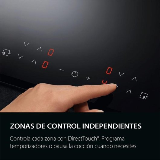 Placa Vitrocerâmica AEG TN63RAF2CB 3 Zonas 60 cm Preto