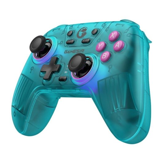 Mando GameSir T4n Nova Wireless Turquesa para Switch, Android, iOS, PC y Steam