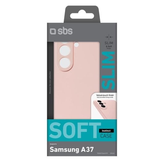 Funda para móvil SBS Instinct Cover Microfibra Rosa para Samsung Galaxy A37