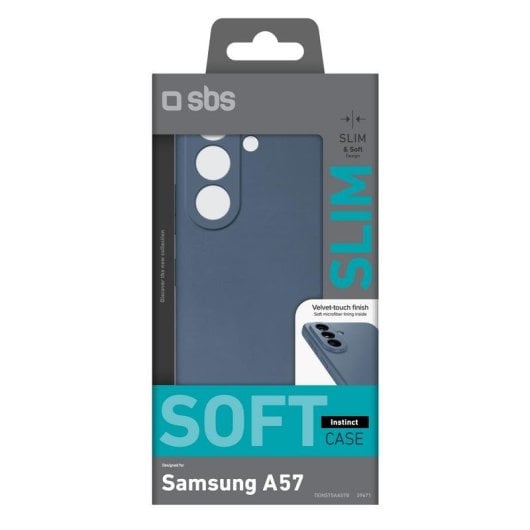 Funda para móvil SBS Instinct TPU Microfibra Azul para Samsung Galaxy A57