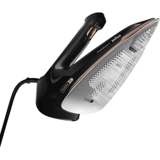 Ferro a vapor Braun FI 7276 BK FreeStyle 7 250 g/min 0,35 L Preto/Ouro