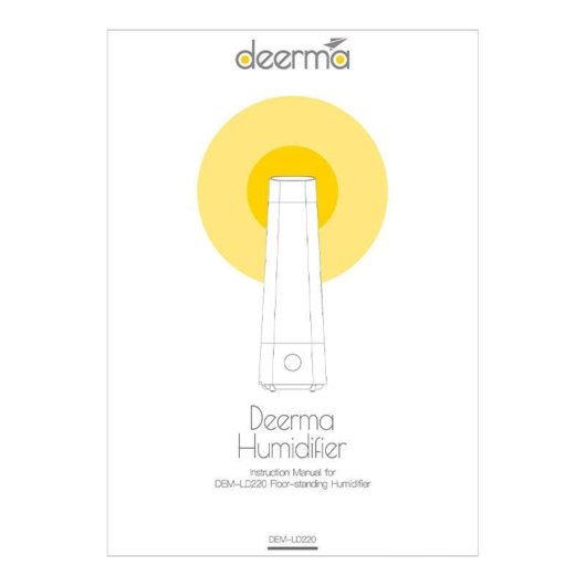 Umidificatore Ultrasonico Deerma LD220 4L Silenzioso con Telecomando