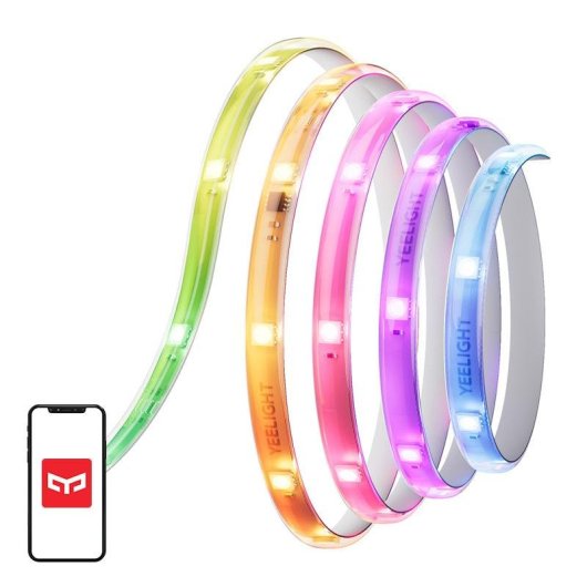 Tira LED Inteligente Yeelight D1 RGBIC 10m avec Contrôle Matter