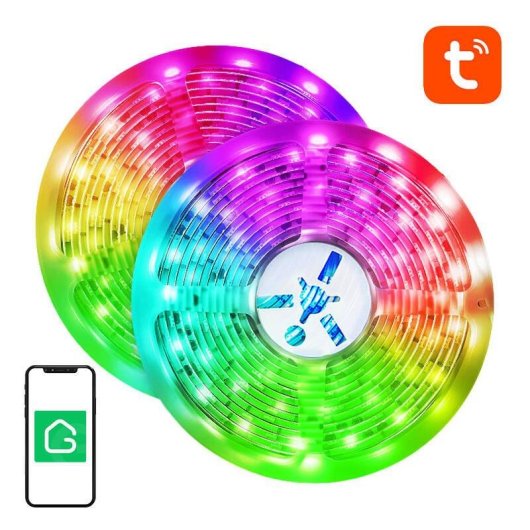 Tira LED Inteligente WiFi RGB NiteBird SL3 (2x5m) Tuya