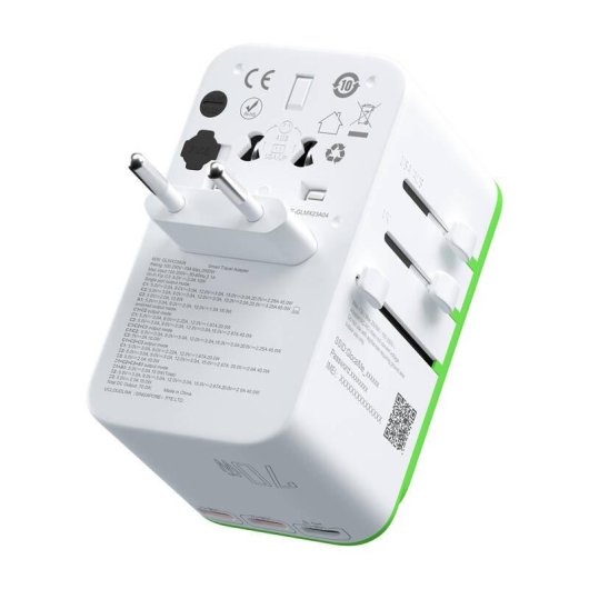 Adaptateur Hotspot Wi-Fi 6 4G/LTE GlocalMe Roamplug blanc universel
