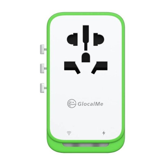 Adaptateur Hotspot Wi-Fi 6 4G/LTE GlocalMe Roamplug blanc universel