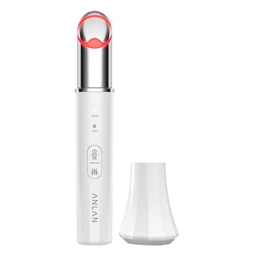 Masajeador Ocular EMS ANLAN 08-AMYY31-02A Luz Azul y Roja Vibración Iontoforesis