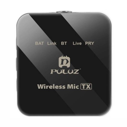 Micrófono Puluz PU648B USB-C inalámbrico con reducción de ruido ENC y 12h batería