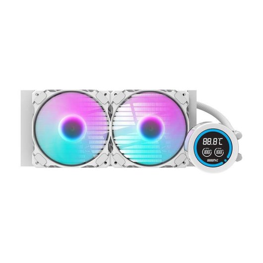 Refrigeración Líquida darkFlash DN-D240 240mm 2 Ventiladores ARGB LCD