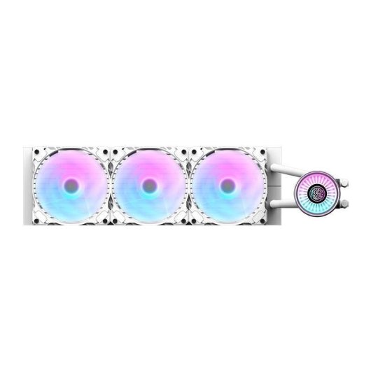 Refrigeración Líquida darkFlash NEBULA DN360 360mm 3 Ventiladores ARGB Blanco