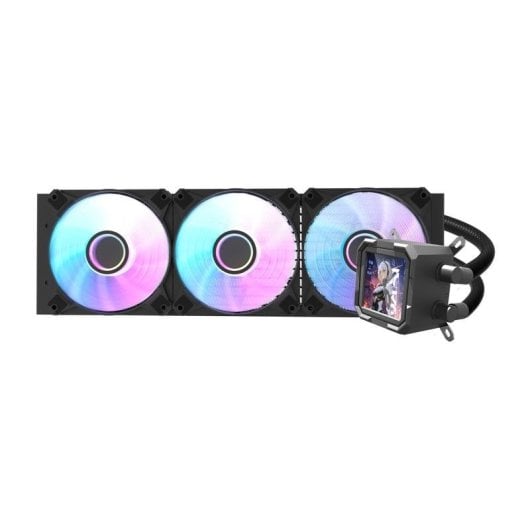Refrigeración Líquida darkFlash DV360S 360mm 3 Lüfter ARGB IPS LCD Display