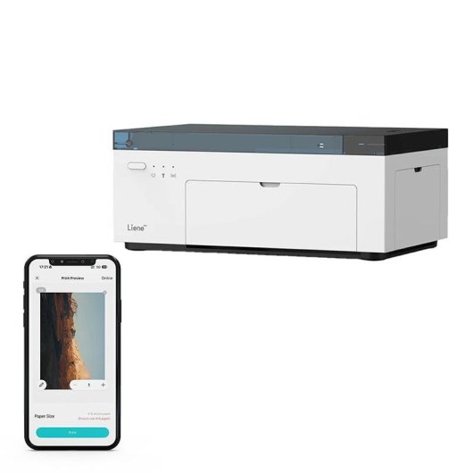 Impresora Foto Sublimación Wi-Fi Liene Amber M100 portátil 4x6"