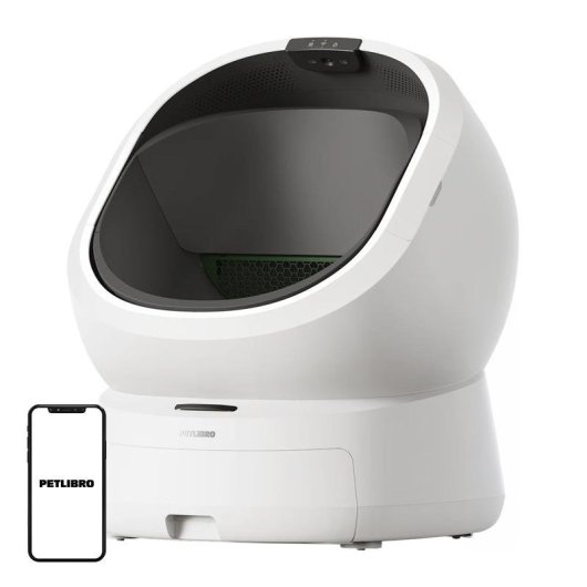 Caisse à litière automatique Petlibro Luma PLLB001 Autonettoyage Caméra HD 1080p Contrôle Odeur
