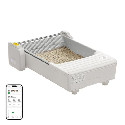 Caja de arena para gatos UBPet C31 Smart Self-Cleaning Litter Box automática