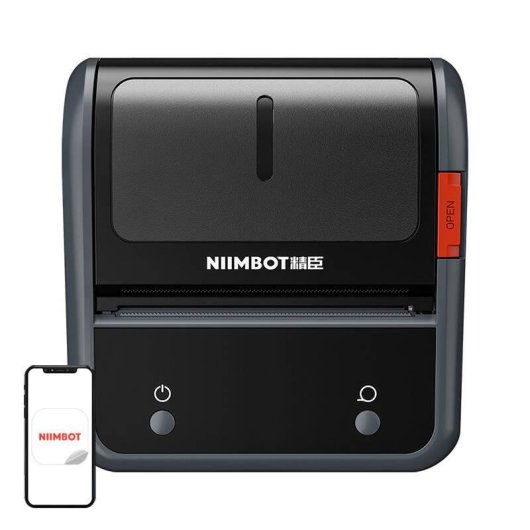 Imprimante thermique Bluetooth portable Niimbot B3S_P avec application dédiée et batterie