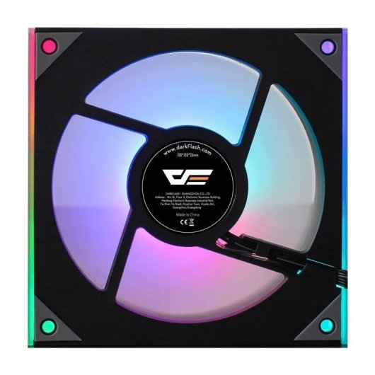 Refrigeración Aire darkFlash DM8 ARGB 120mm Hydro Bearing 27,5 dB RGB