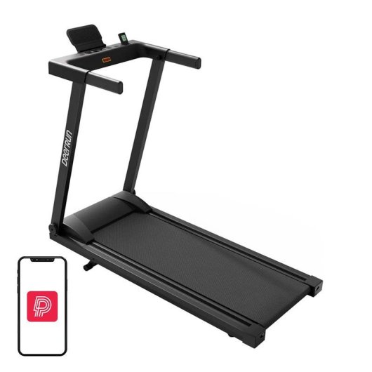 Cinta de correr eléctrica plegable DeerRun A1 Pro Move+ 136 kg 6% inclinación