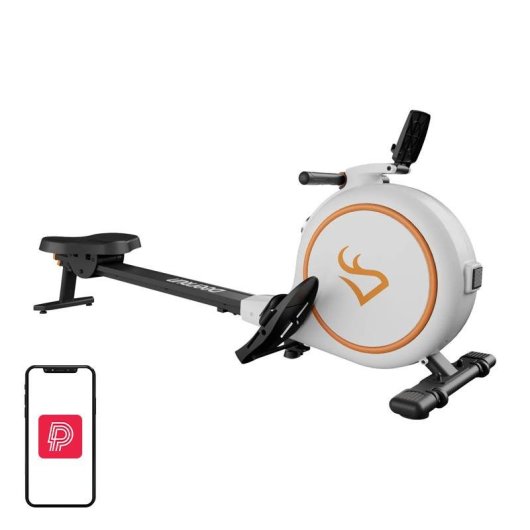 Remo Magnético DeerRun RW600 32 Níveis de Resistência App PitPat Branco