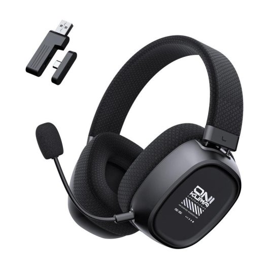 Auriculares ONIKUMA GT839 inalámbricos Bluetooth 5.4 y 2.4 GHz Gaming negros