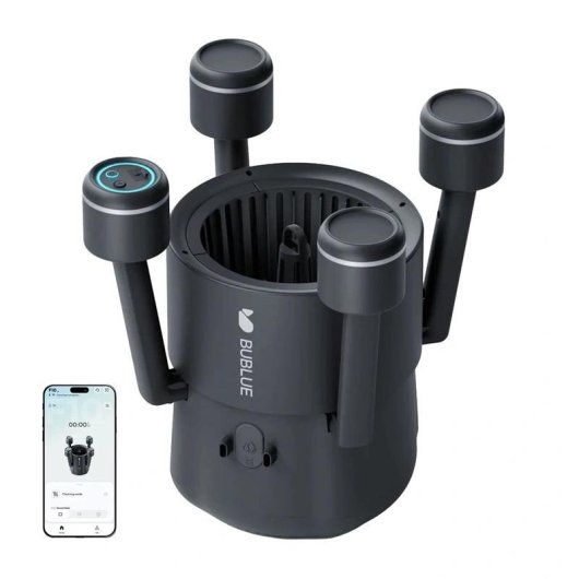 Robot Limpieza Piscinas Bublue Vortex V5 50 m² 180 min IPX8