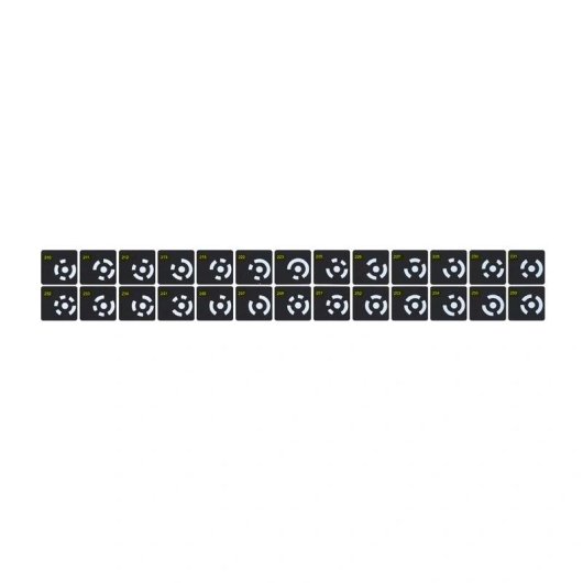 Marcadores Magnéticos Revopoint Coded Targets 208 unidades para MIRACO Plus