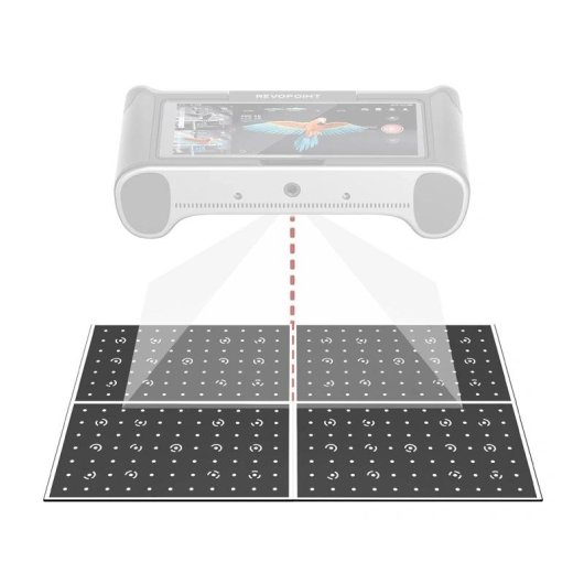 Placa de Calibración Revopoint HPCCB Alta Precisión para Escáneres 3D