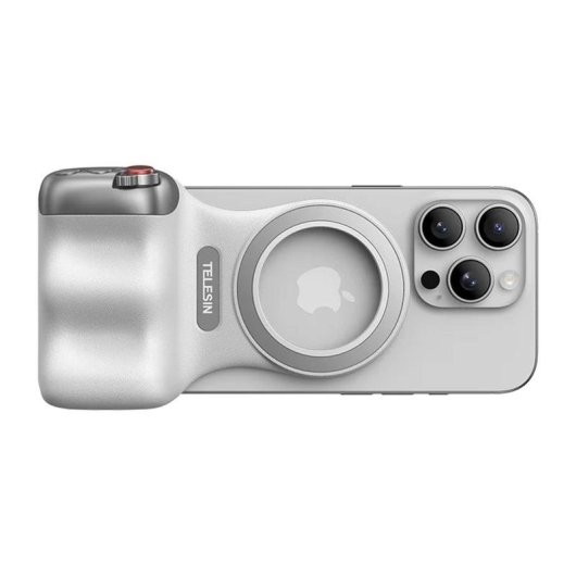 Soporte Magnético Telesin P5-MP-001WH MagSafe Fun Shot Grip2