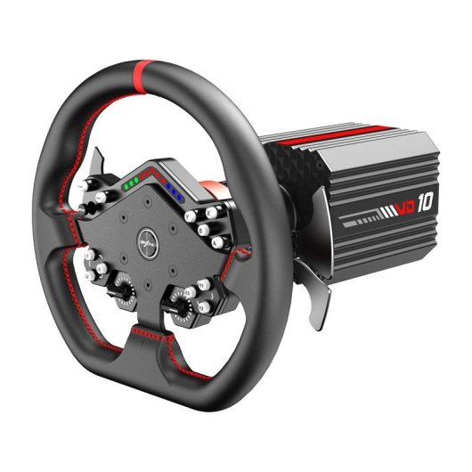 Volante PXN VD10 DS Base Direct Drive 10 Nm para Simulação de Corridas