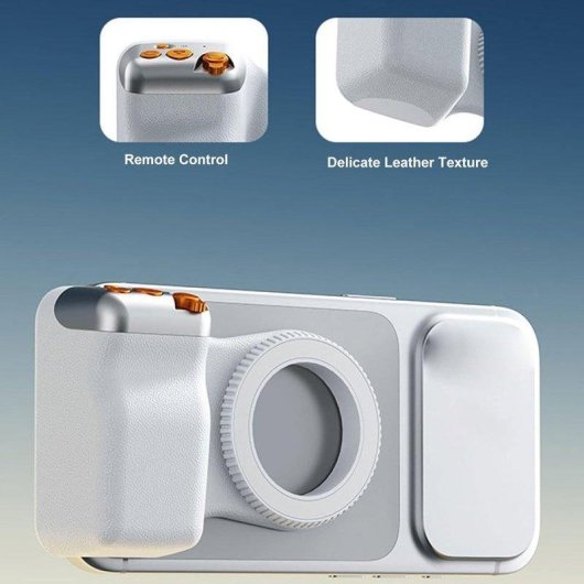 Soporte Magnético Klack para Móvil con Control Bluetooth y Zoom