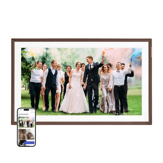 Monitor digital ARZOPA D156 15,6" FullHD LCD WiFi Táctil Altavoces Integrados