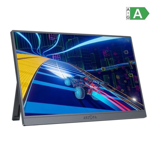 Monitor ARZOPA Z1FC 16,1" FullHD 144Hz IPS HDR10 Altifalantes Integrados