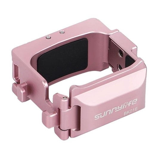 Soporte Sunnylife para DJI Osmo Pocket 3 con Formato de Orejas de Gato Rosa