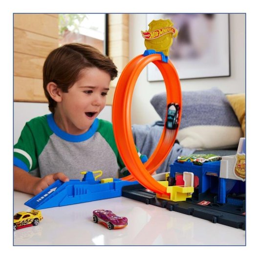 Pista de Veículos de Brinquedo Hot Wheels City JBM71 Multicolor
