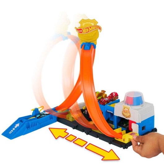 Pista de Veículos de Brinquedo Hot Wheels City JBM71 Multicolor