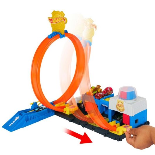 Pista de Veículos de Brinquedo Hot Wheels City JBM71 Multicolor