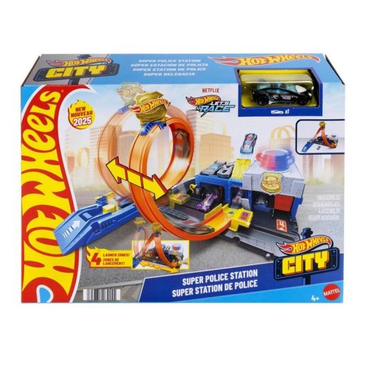 Pista de Veículos de Brinquedo Hot Wheels City JBM71 Multicolor
