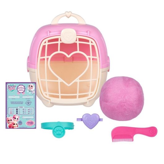 Peluche Moose Toys Scruff-A-Luvs Rosa 22 cm Interactivo